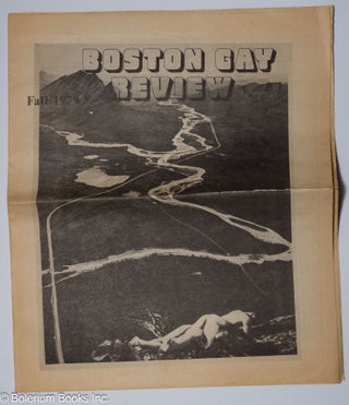 Cat.No: 303258 Boston Gay Review: Fall 1979. Michael Bronski, Rudy Kikel, Michael Wilson,...