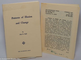 Cat.No: 303279 Patterns of illusion and change. John R. Stahl