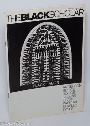 Cat.No: 303391 The Black Scholar: Volume 2, Number 2, October 1970; The Black Soldier....