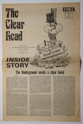 Cat.No: 303436 The Clear Head: Published for the Underground Press Syndicate Conference,...