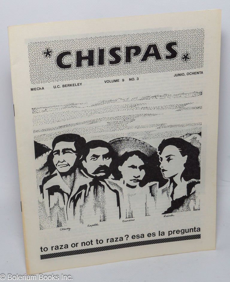 Cat.No: 303639 Chispas: Vol. 9, No. 3, Junio, Ochenta. Miguel Ceballos.