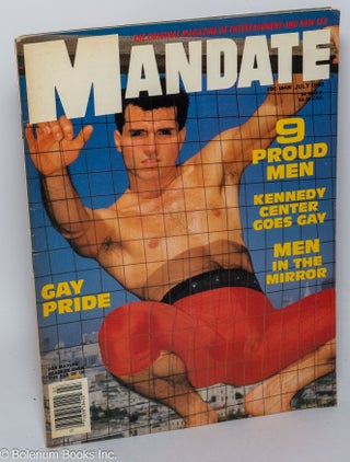 Cat.No: 303874 Mandate Magazine: vol. 14, #7, July 1988: Gay Pride. Stephen Dambach, Eric...