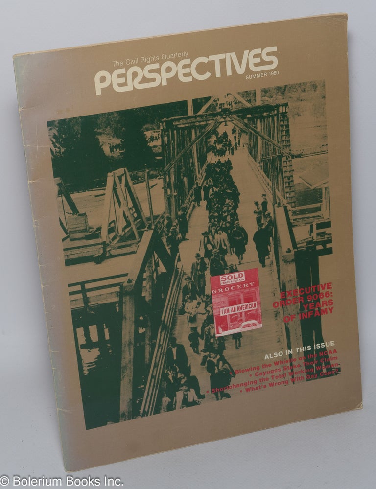 Cat.No: 303912 Perspectives: The Civil Rights Quarterly; Vol. 12, No. 2, Summer 1980. Charles R. Rivera.