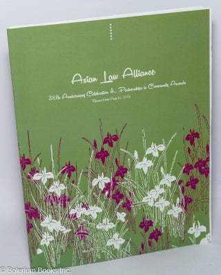 Cat.No: 303931 Asian Law Alliance: 38th Anniversary Celebration & Partnerships in...