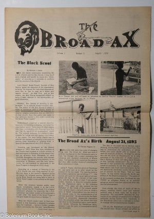 The Broad Ax. Vol. 1 no. 5 (August 1974)