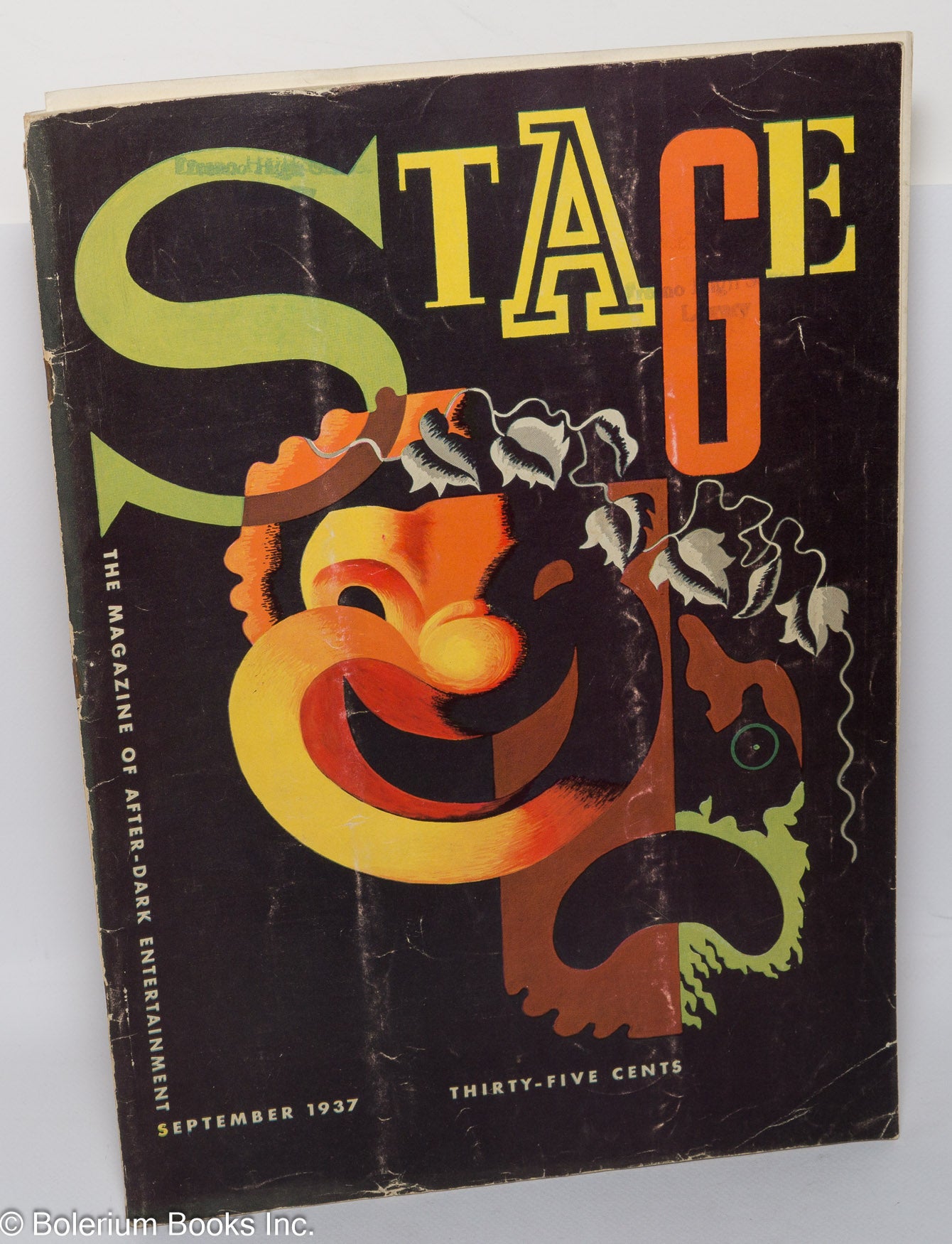 Stage: The Magazine Of After-dark Entertainment; September 1937 | John ...