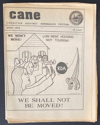 Cat.No: 304075 CANE: Committee Against Nihomachi Eviction. April 1975