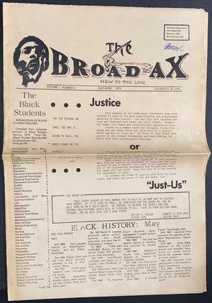 Cat.No: 304081 The Broad Ax. Vol. 1 no. 3 (May-June 1974