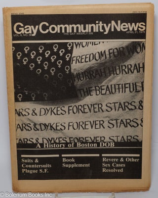 Cat.No: 304176 GCN: Gay Community News; the gay weekly; vol. 6, #39, April 28, 1979:...