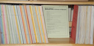Bulletin in defense of Marxism, no. 1, December, 1983 to no. 131, March-April 1996 [127 issues] Lacking four issues