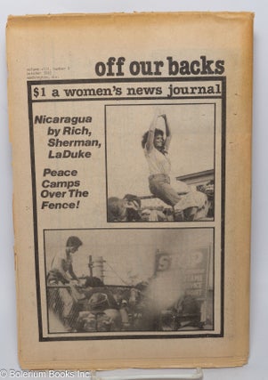 Cat.No: 304392 Off Our Backs: a women's news journal; vol. 13, #9, October 1983
