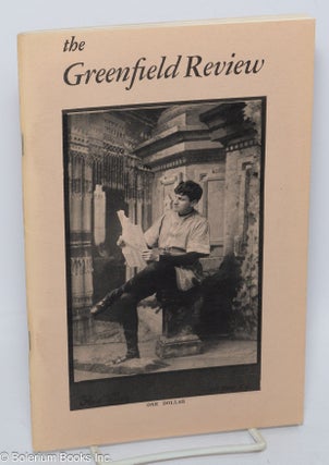Cat.No: 304483 The Greenfield Review: vol. 2, #2. Joseph Bruchac, Carol Bruchac, Michael...