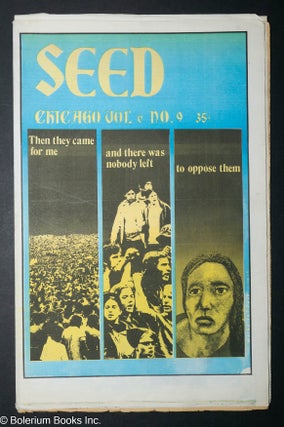 Cat.No: 304524 The Chicago Seed: vol. 6, no. 9. Abe Peck, Ron Cobb