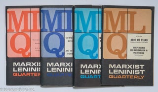 Cat.No: 304535 Marxist Leninist Quarterly [four issues, complete run