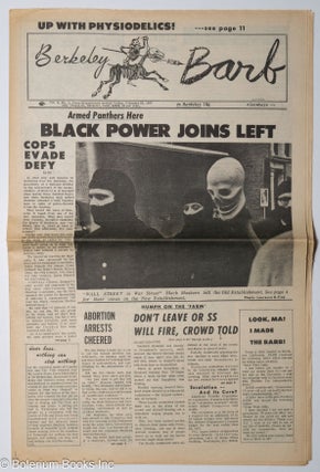 Cat.No: 304685 Berkeley Barb: vol. 4, #8 (#80) Friday February 25, 1967: Armed Panthers...