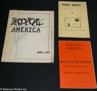 Cat.No: 304760 Radical America: an SDS journal of the history of American radicalism...