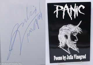 Cat.No: 304869 Panic [signed]. Julia Vinograd, Chris Trian