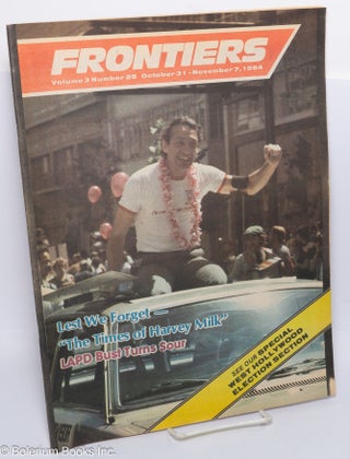 Cat.No: 304913 Frontiers: vol. 3, #25, October 21 - November 7, 1984: Lest We Forget -...