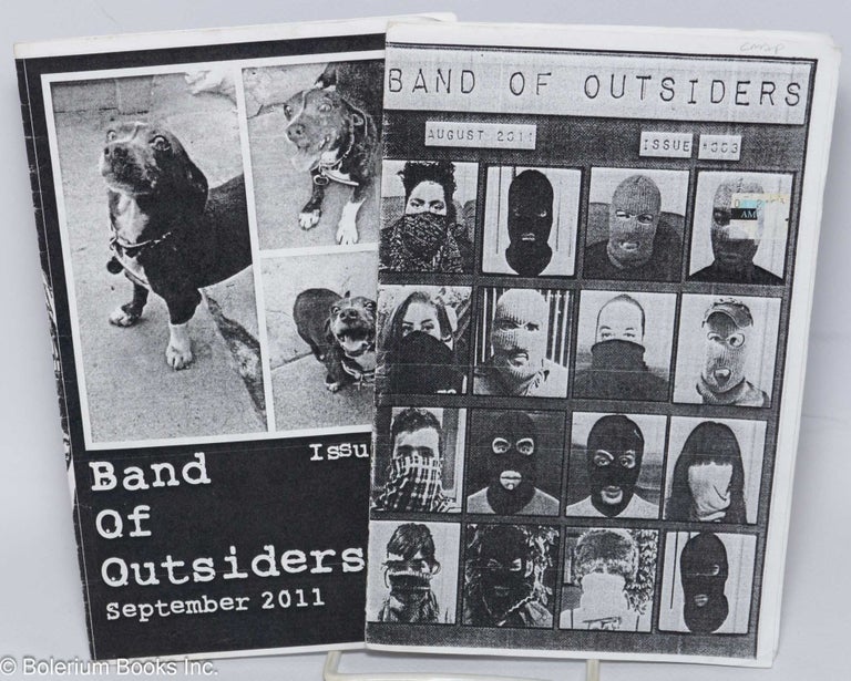 Cat.No: 305089 Band of outsiders [two issues] August 2011, #3 [and] September