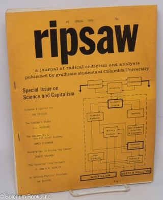 Cat.No: 305190 Ripsaw: A Journal of Radical Criticism and Analysis Published by Graduate...