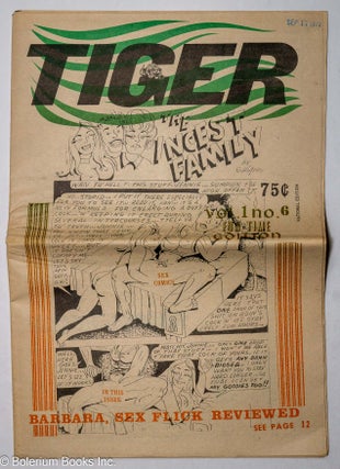 Cat.No: 305197 Tiger: vol. 1, #6: The Incest Family. G. Hiatus