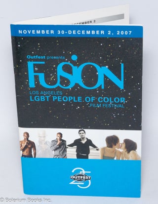 Cat.No: 305290 Outfest presents Fusion: LGBT People of Color; Los Angeles Film Festival ...