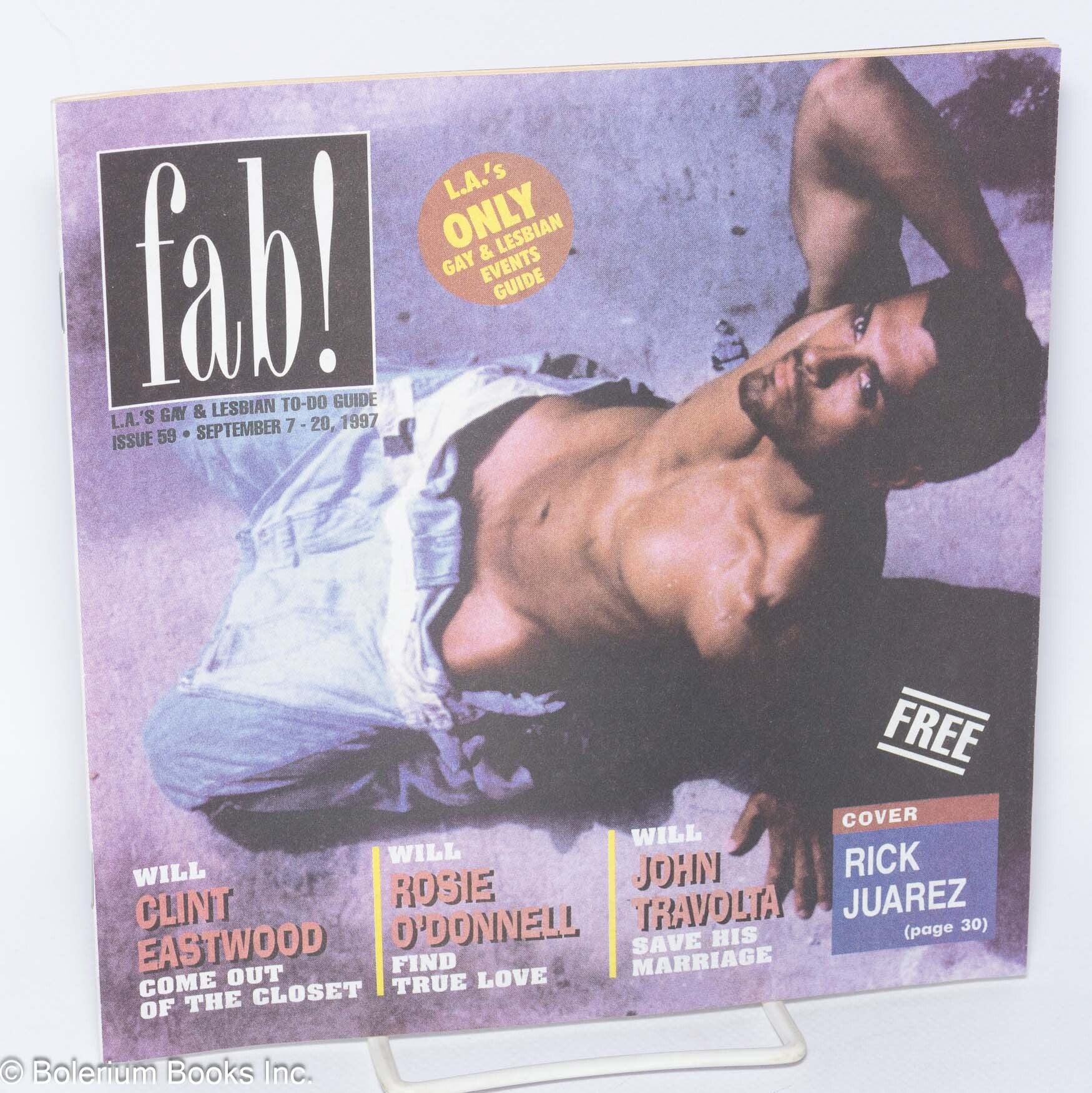 fab! L.A.s' gay & lesbian to-do guide; #59 Sept. 7-20, 1997: Will Clint ...