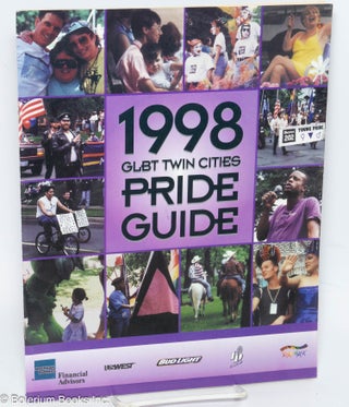 Cat.No: 305318 1998 Official Pride Guide: GLBT Twin Cities. Susan Raffo, Mayor Sharon...