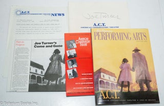 Cat.No: 305320 Press Packet for Joe Turner's Come & Gone at A.C.T. August Wilson