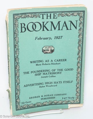 Cat.No: 305339 The Bookman: a revue of life & letters vol. 64, #6, February 1927. John...
