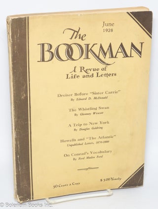 Cat.No: 305341 The Bookman: a revue of life & letters vol. 67, #4, June 1928. John...