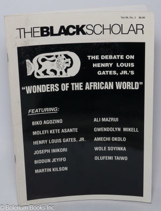 Cat.No: 305462 The Black Scholar: Volume 30, number 1, Spring 2000: The Debate on Henry...