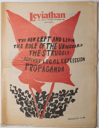 Cat.No: 305478 Leviathan: vol. 1, #6, Oct/Nov 1969. Carol Brightman, Judy Gerard, Carol...