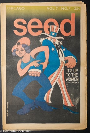 Cat.No: 305492 Chicago Seed: vol. 7, no. 7, September 1971. Abe Peck, cover, Skip Williamson
