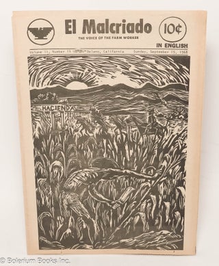 Cat.No: 305591 El Malcriado: The voice of the farmworker in English. Vol. 2, no. 14...