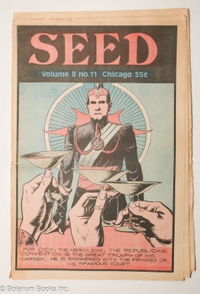 Cat.No: 305601 Chicago Seed: vol. 8, no. 11 (October 1972). Abe Peck, cover, Alex Raymond