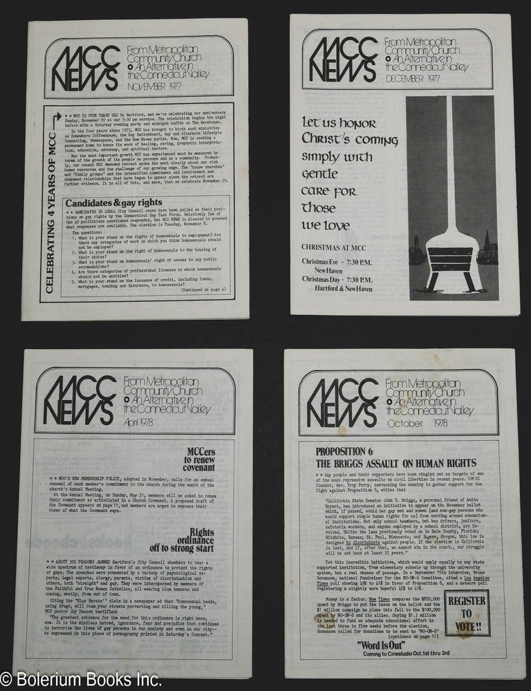 Cat.No: 305763 MCC News: from Metropolitan Community Church, an alternative in the