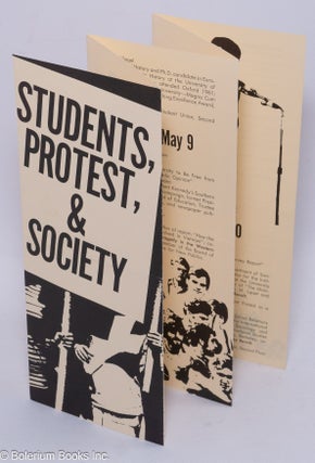 Cat.No: 305785 Students, protest, & society. Wednesday, May 8