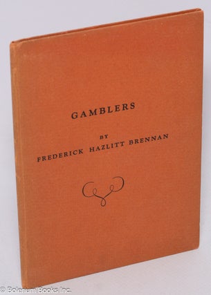 Cat.No: 305841 Gamblers. Frederick Hazlitt Brennan