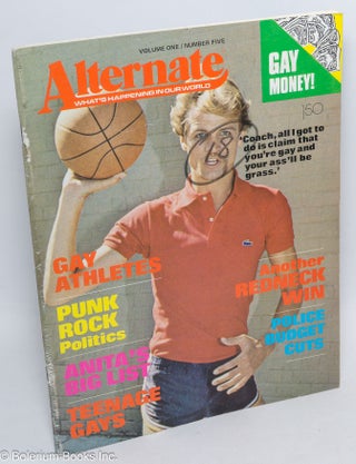 Cat.No: 305880 Alternate: what's happening in your world; #5: Gay Athletes. Gay Money....