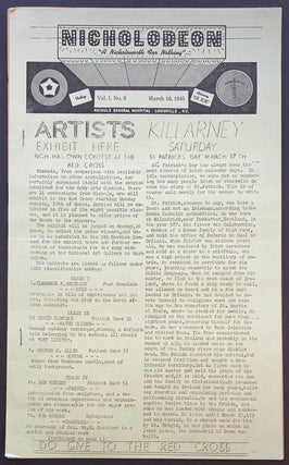 Cat.No: 305933 Nicholodeon. Vol. 1 no. 8 (March 16, 1945