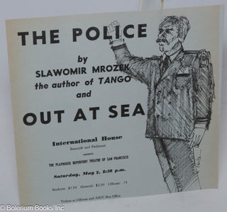 Cat.No: 306020 The Police by Slawomir Mrozek the author of Tango and Out at Sea [handbill