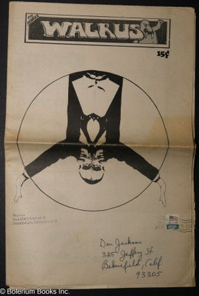 Cat.No: 306080 Walrus: Vol. 3, No. 13, May 20, 1970