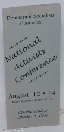 Cat.No: 306108 Democratic Socialists of America National Activists Conference, August 12-14