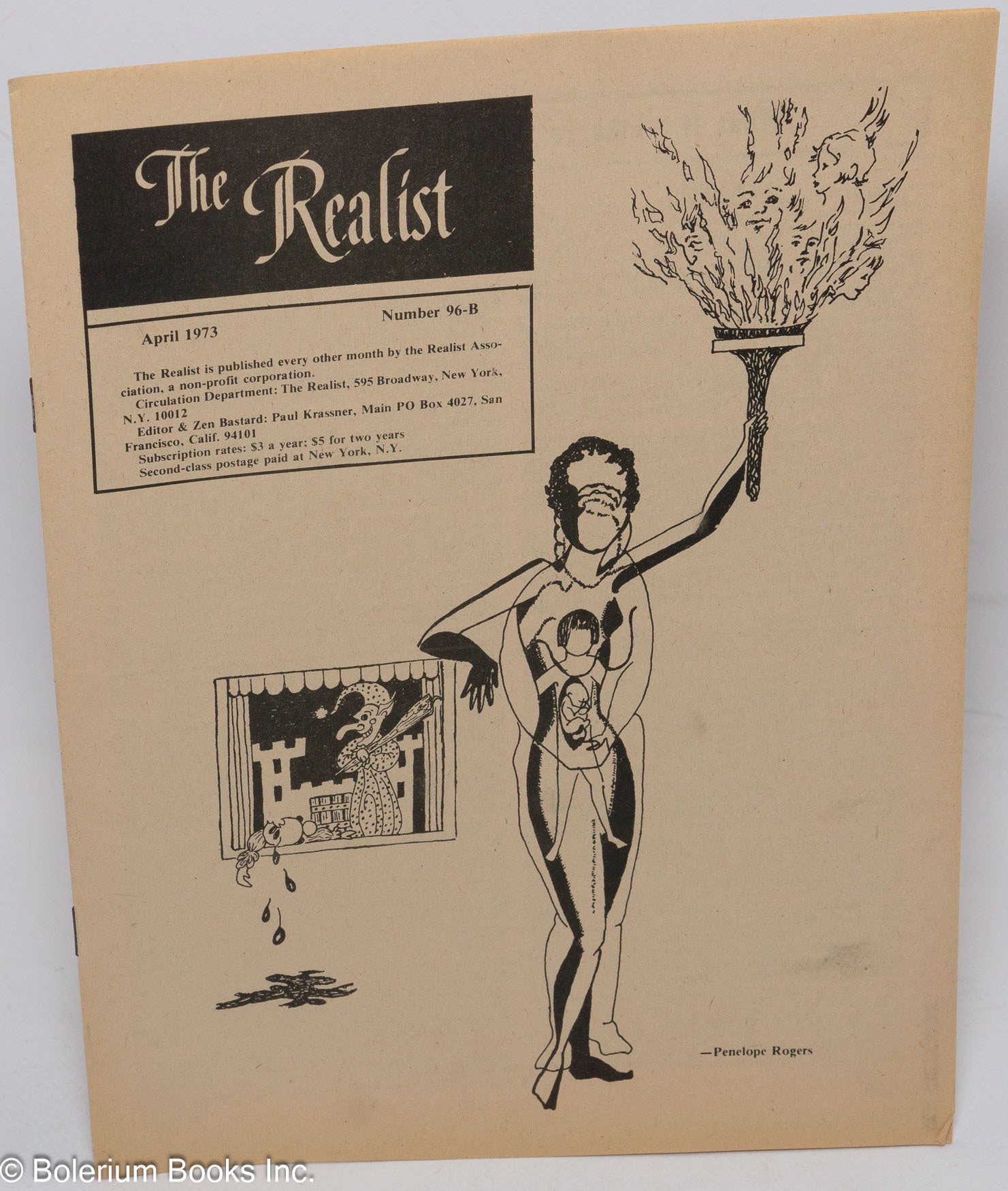 The Realist: No. 96-B, April 1973: What It's Like to Have Baby in ...
