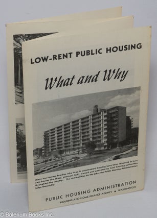 Cat.No: 306255 Low-rent public housing; what and why