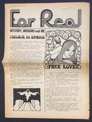 Cat.No: 306417 For Real. Vol. 1 no. 2 (February 1971