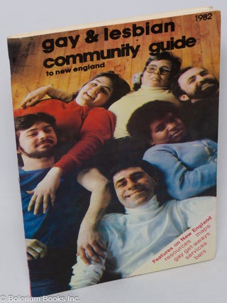 Cat.No: 306440 Gay & Lesbian Community Guide to New England 1982