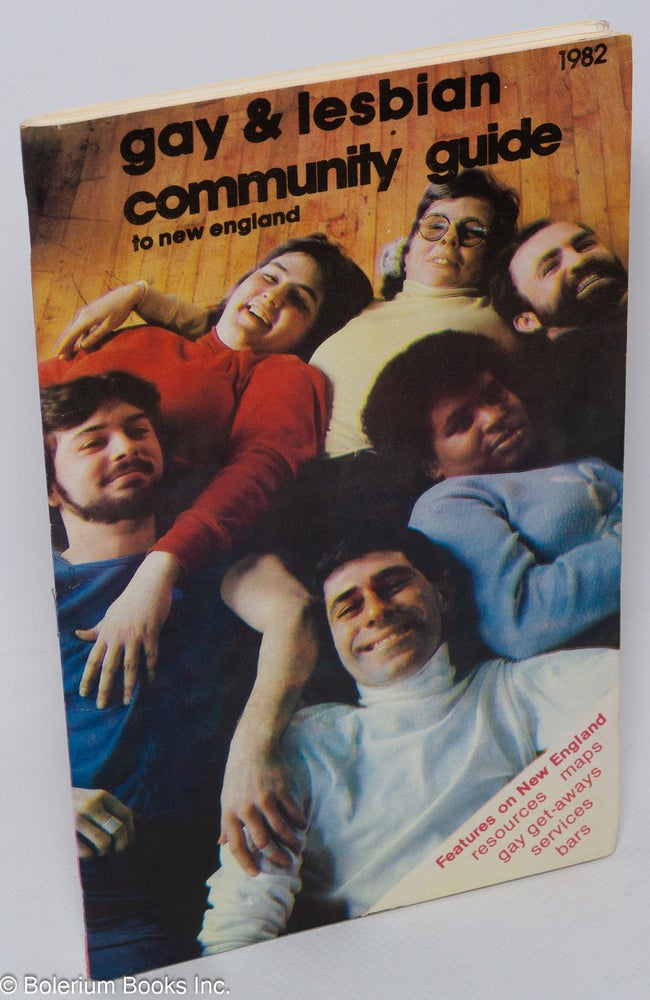 Cat.No: 306440 Gay & Lesbian Community Guide to New England 1982