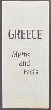 Cat.No: 306465 Greece: Myths and Facts